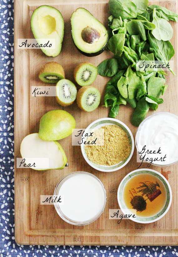 Clean Green Smoothie Ingredients | IHOD