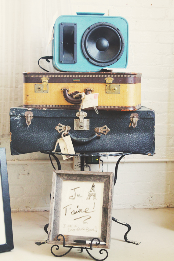 Local Notes-Provisions of Roswell-vintage luggage