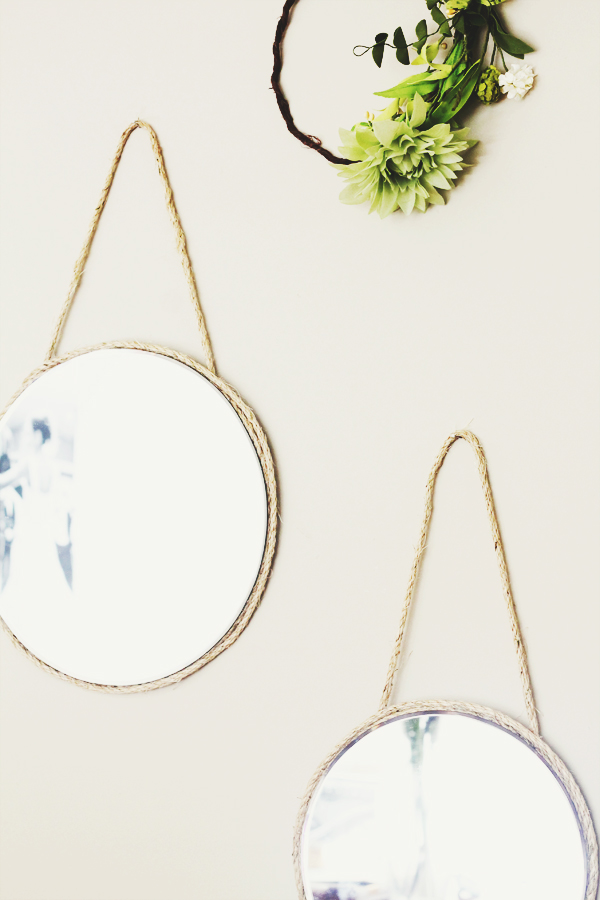 DIY Hanging Mirrors | IHOD