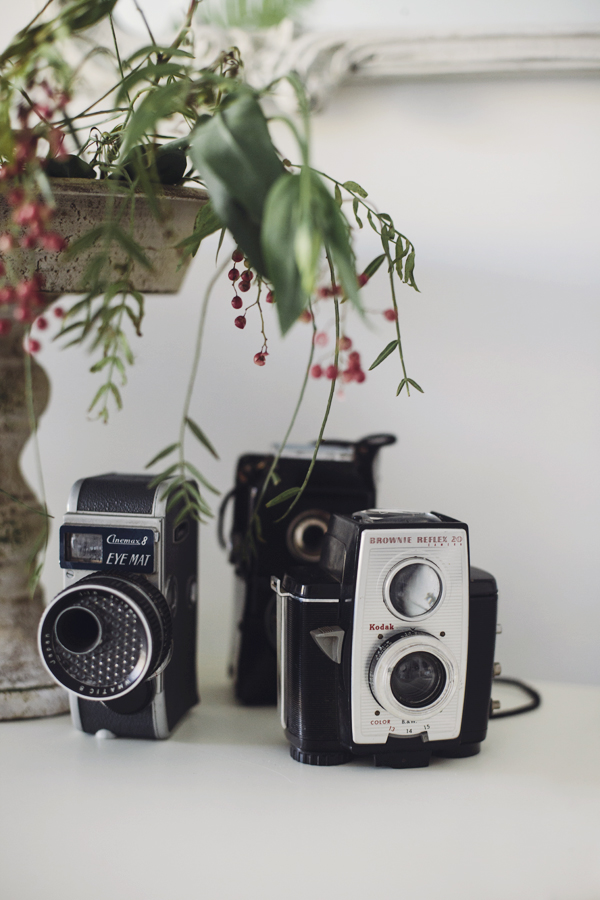 mini vintage cameras
