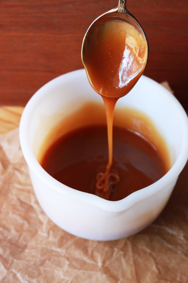 homemade caramel sauce