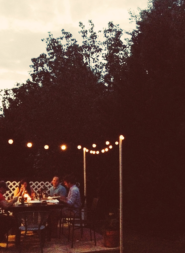 Outdoor Dinner Party via IHOD