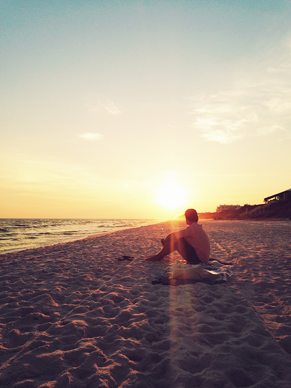 Sunset on Rosemary Beach