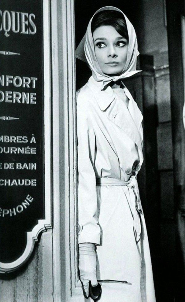 Audrey Hepburn - The Classic Trench