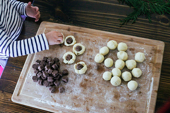 3 Ingredient Powder Puff Surprise Cookies