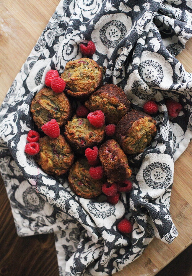 Whole30 Raspberry Muffins