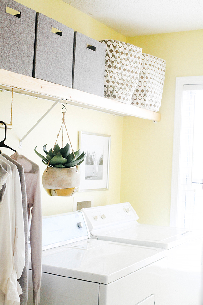 Laundry Room Makeover via In Honor of Design