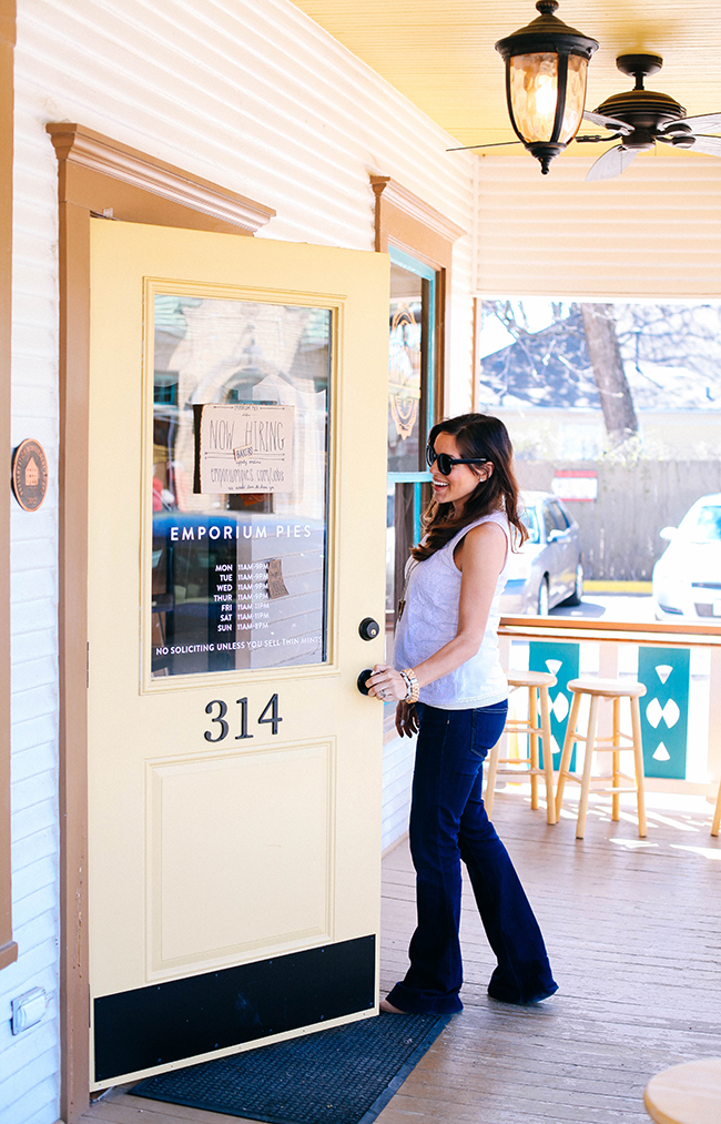 Yellow doors