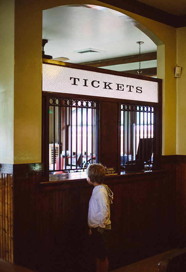 Ticket counter