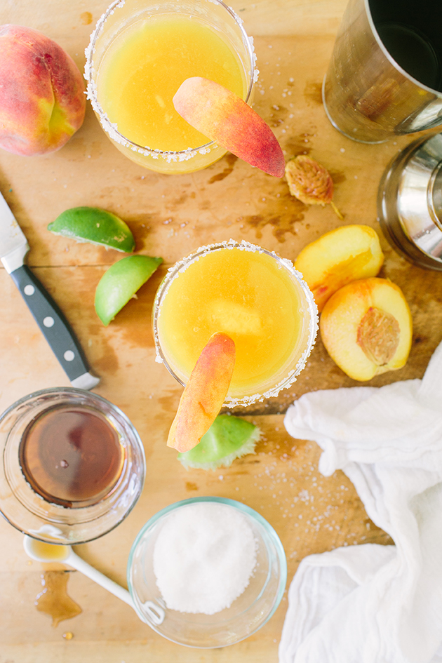 Peach, Please! Cocktail by Project Sip via IHOD