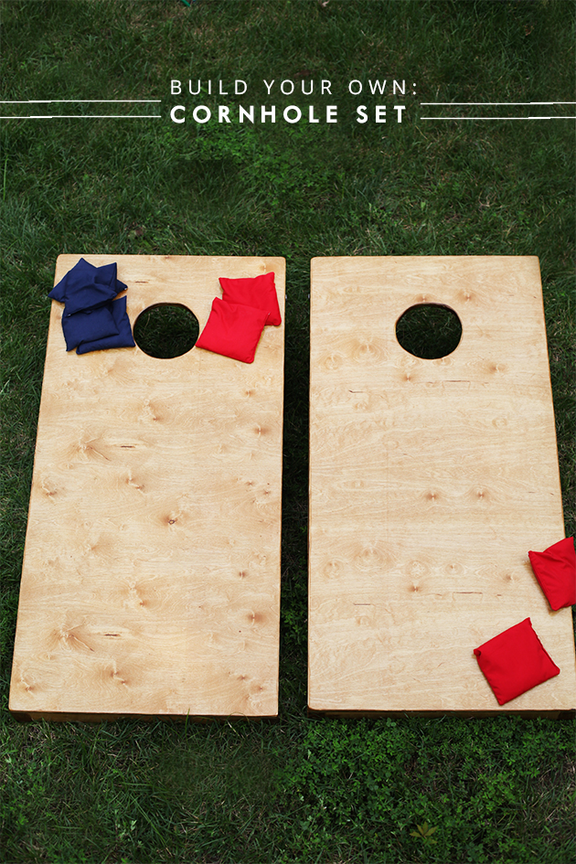 DIY Cornhole Set | In Honor of Design