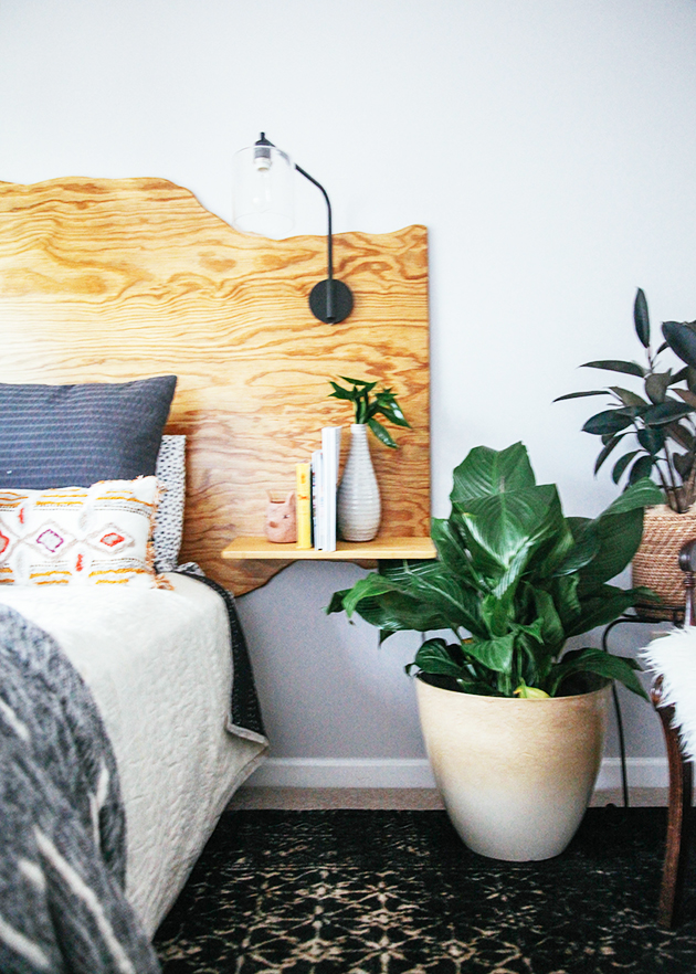 Live cut headboard | In Honor of Design