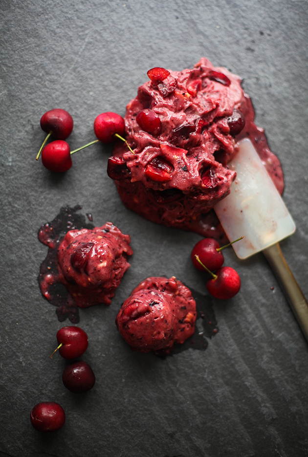 Mango Berry Cherry Energizing Sorbet | In Honor of Design