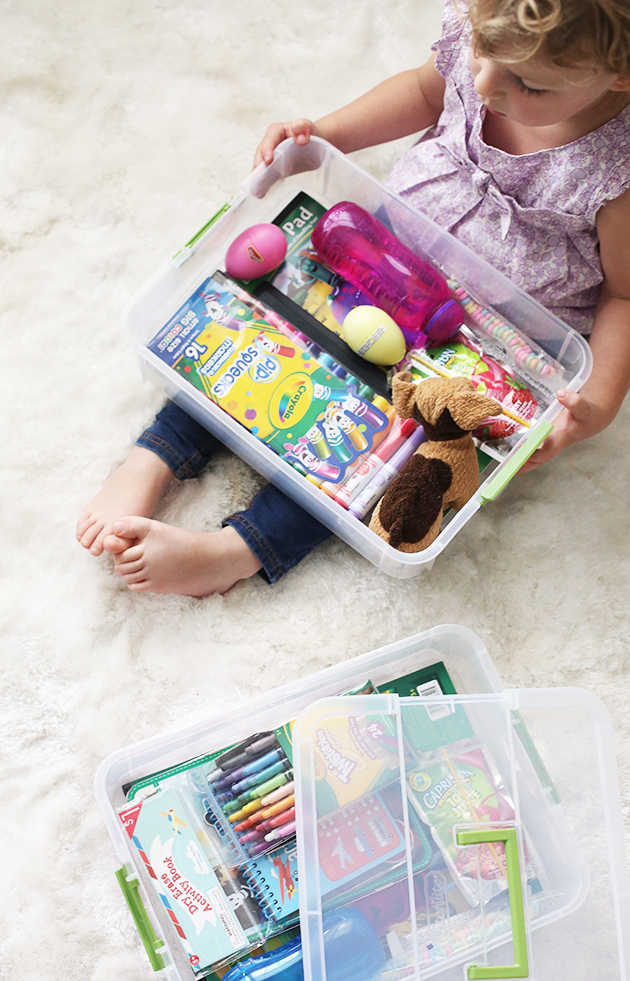 Activity buckets for travel with kids