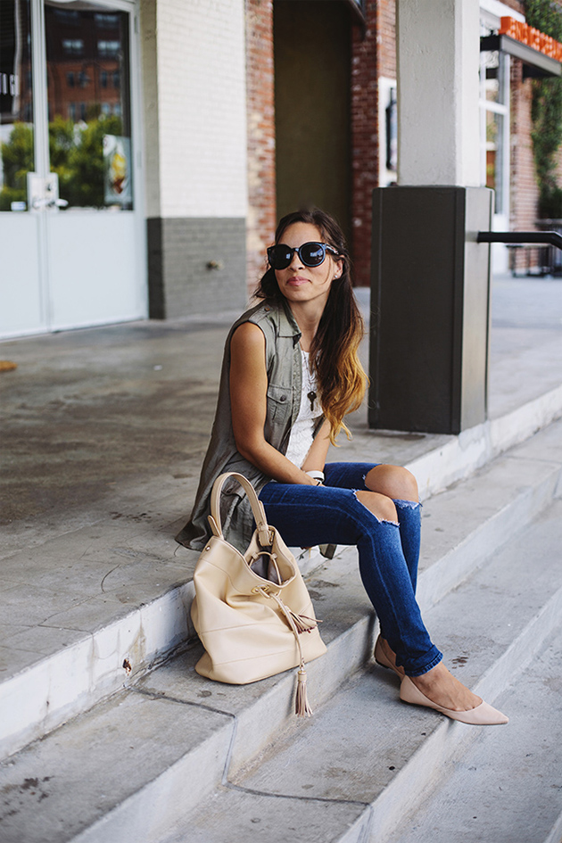 lucky brand emmie flats nude