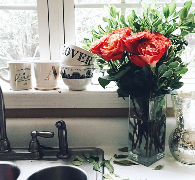 Florals and mugs