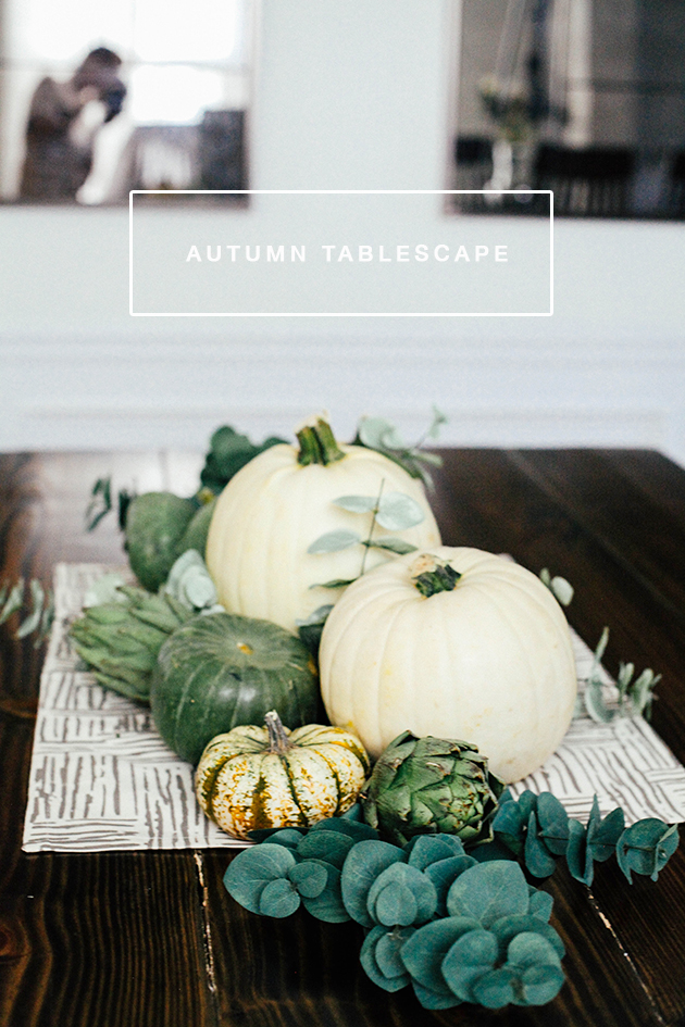 Autumn Tablescape | In Honor of Design
