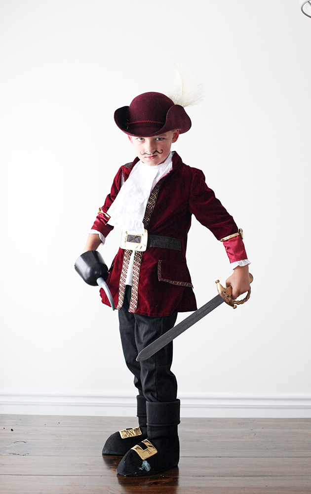 Disney Store Captain Hook Costume Hat For Kids