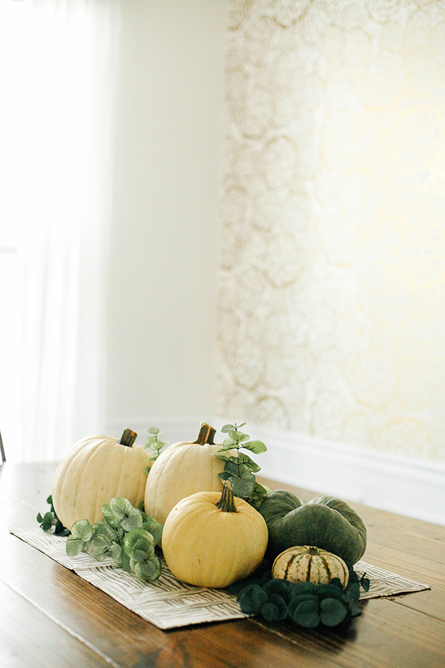 Autumn table centerpiece