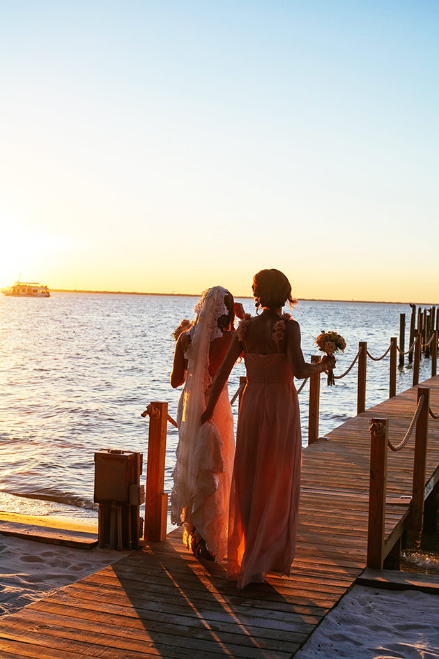 bride + Maid of Honor