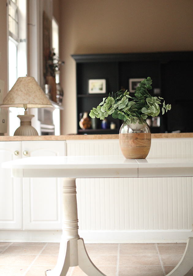 Breakfast table makeover