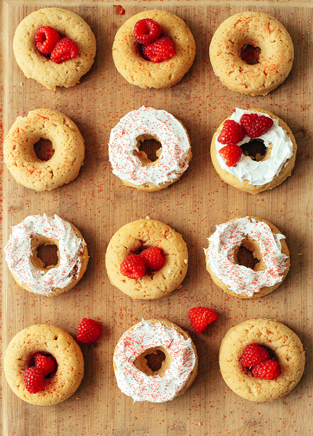 coconut flour cake donuts