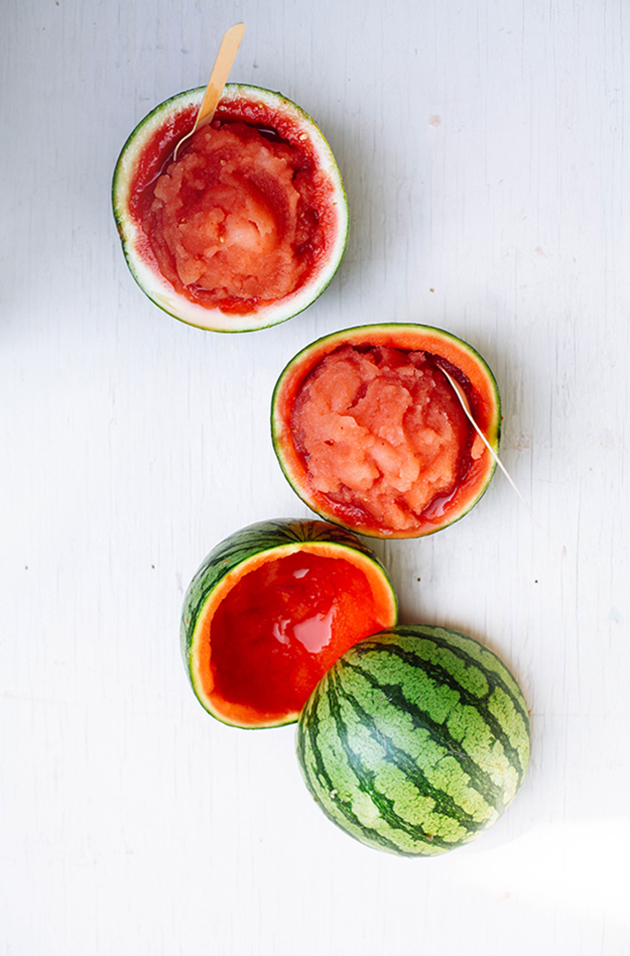 strawberry watermelon sorbet