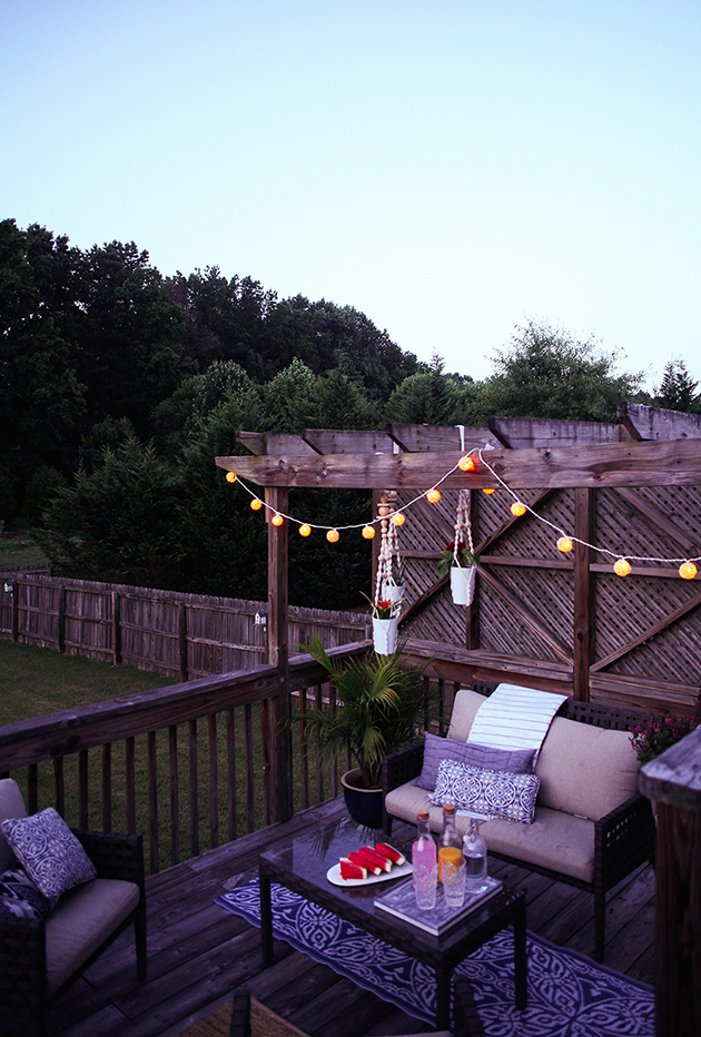 outdoor patio space