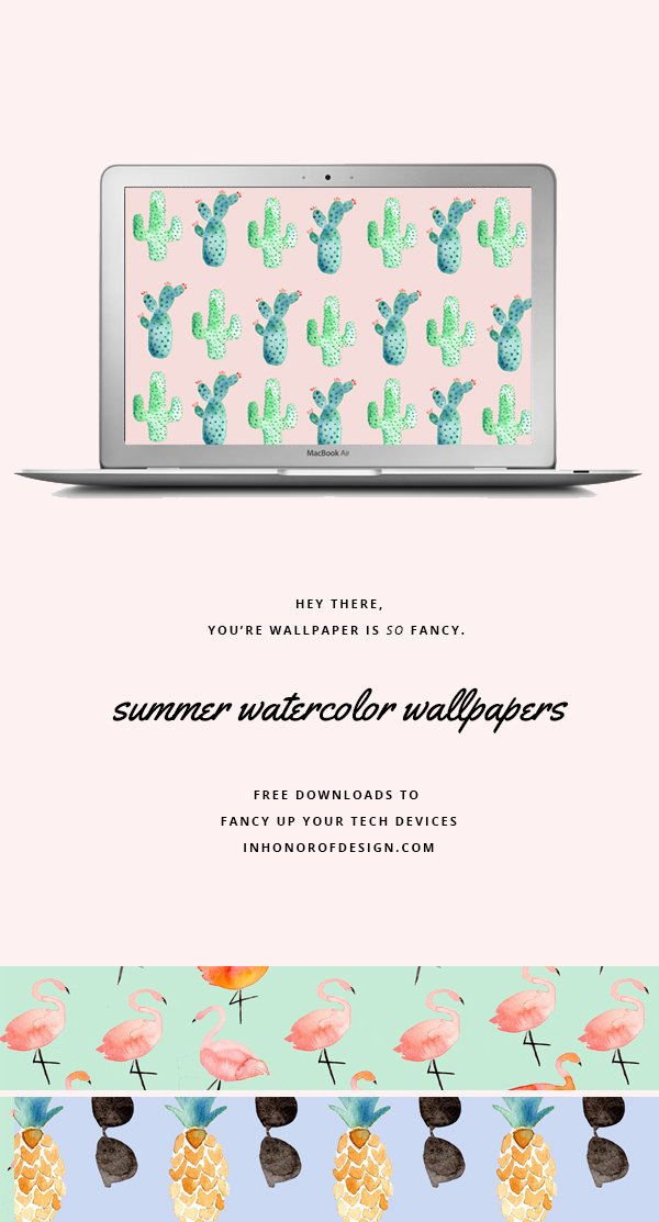summer watercolor desktop downloads