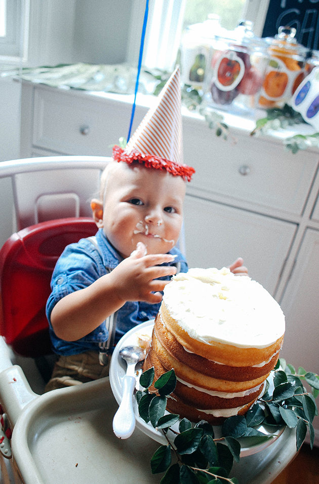 first birthday cake