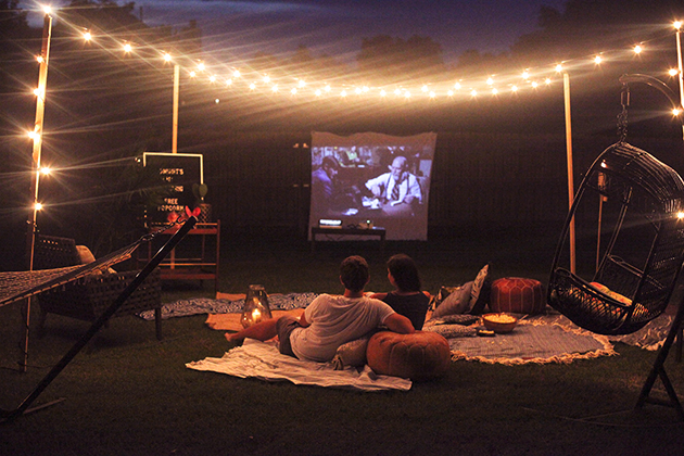 outdoor movie date ideas