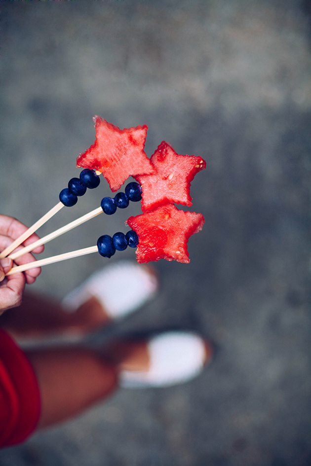 watermelon skewers