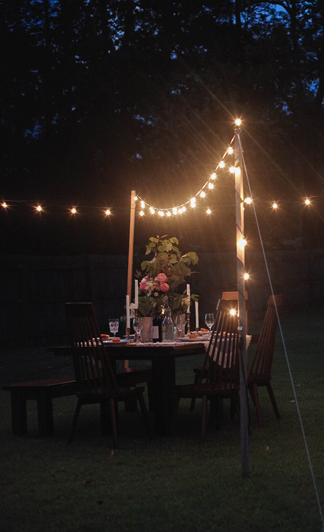 backyard lights