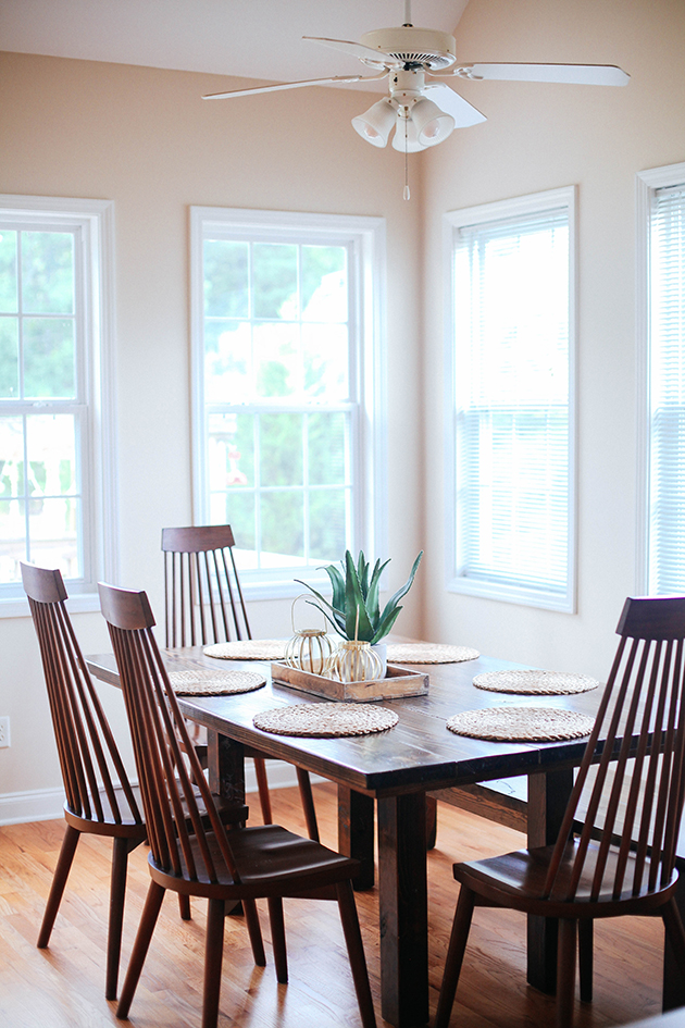 dining room before