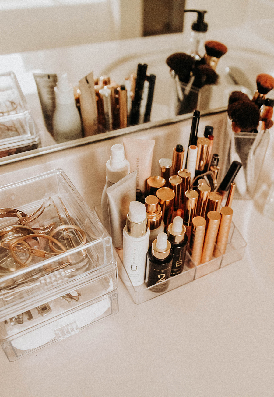 Linen Closet + Bathroom Organization - In Honor Of Design