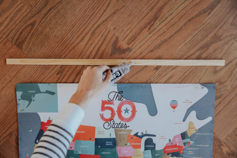 Cheap and Easy DIY Wooden Poster Hangers – Simplicity in the South