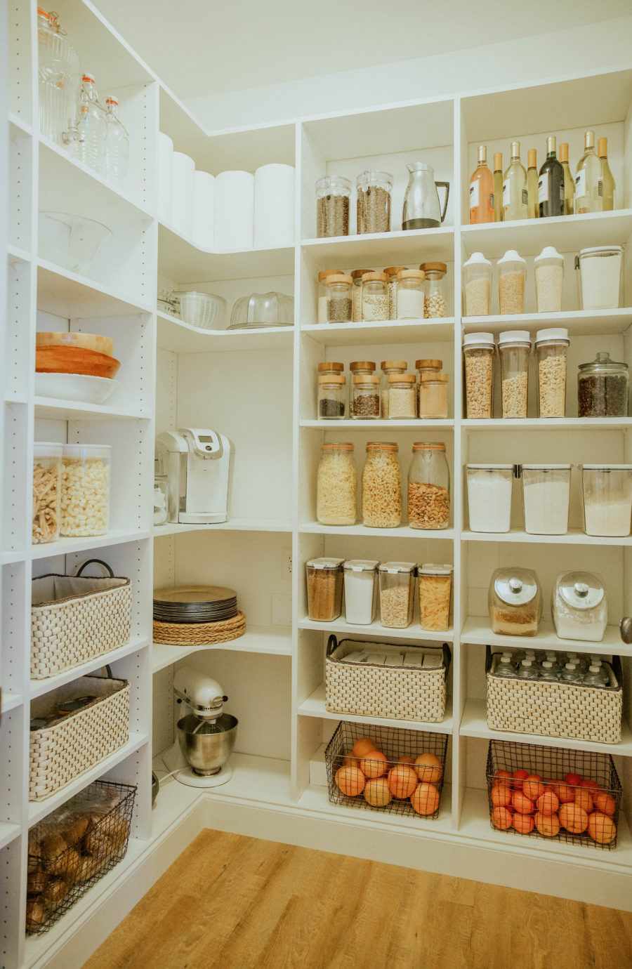 Walk-In Pantry Reveal – Simplicity in the South