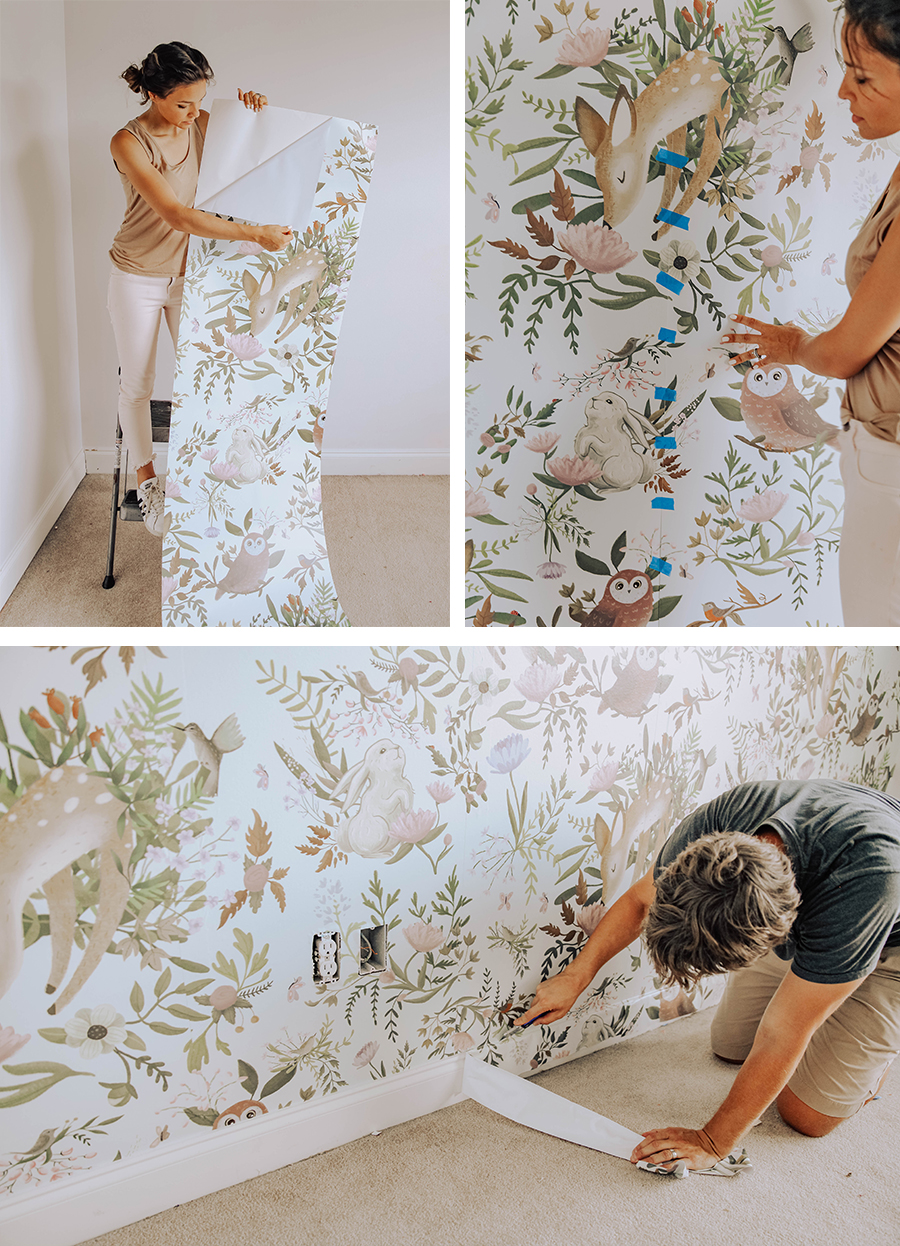 DIY Removable Wallpaper