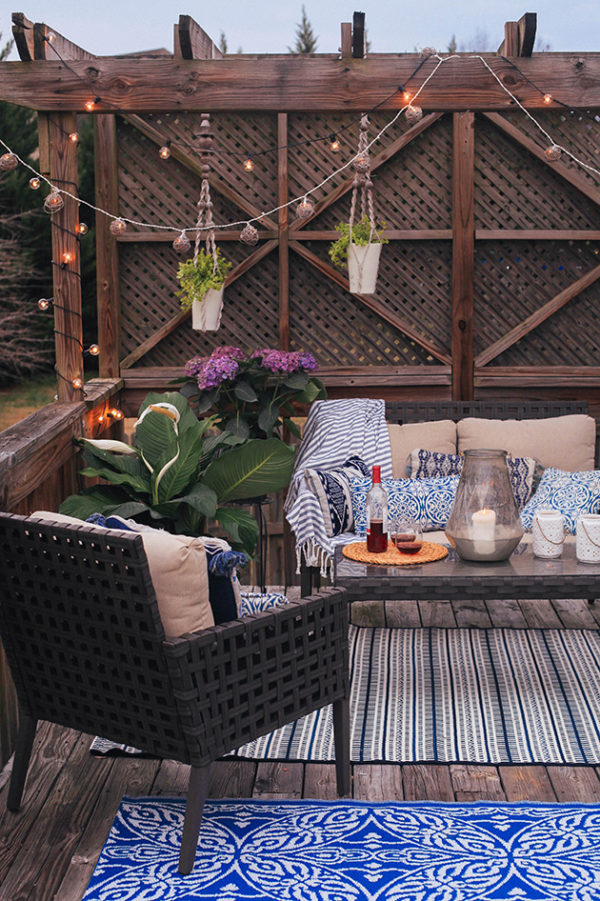 Backyard Patio Hangout - In Honor Of Design