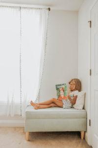 Girls Room Storage Bench In Honor Of Design