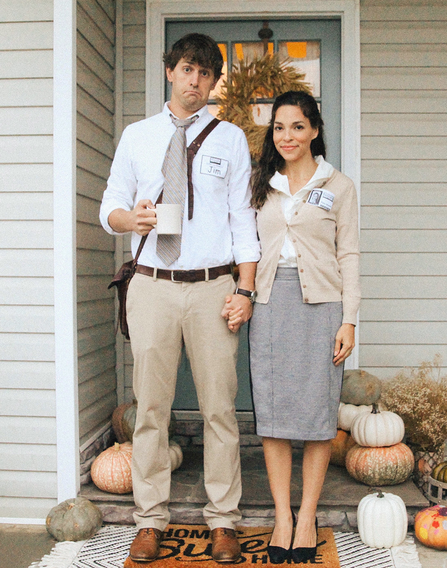 Jim and Pam - The Office Couples Costume - In Honor of Design - In Honor Of...