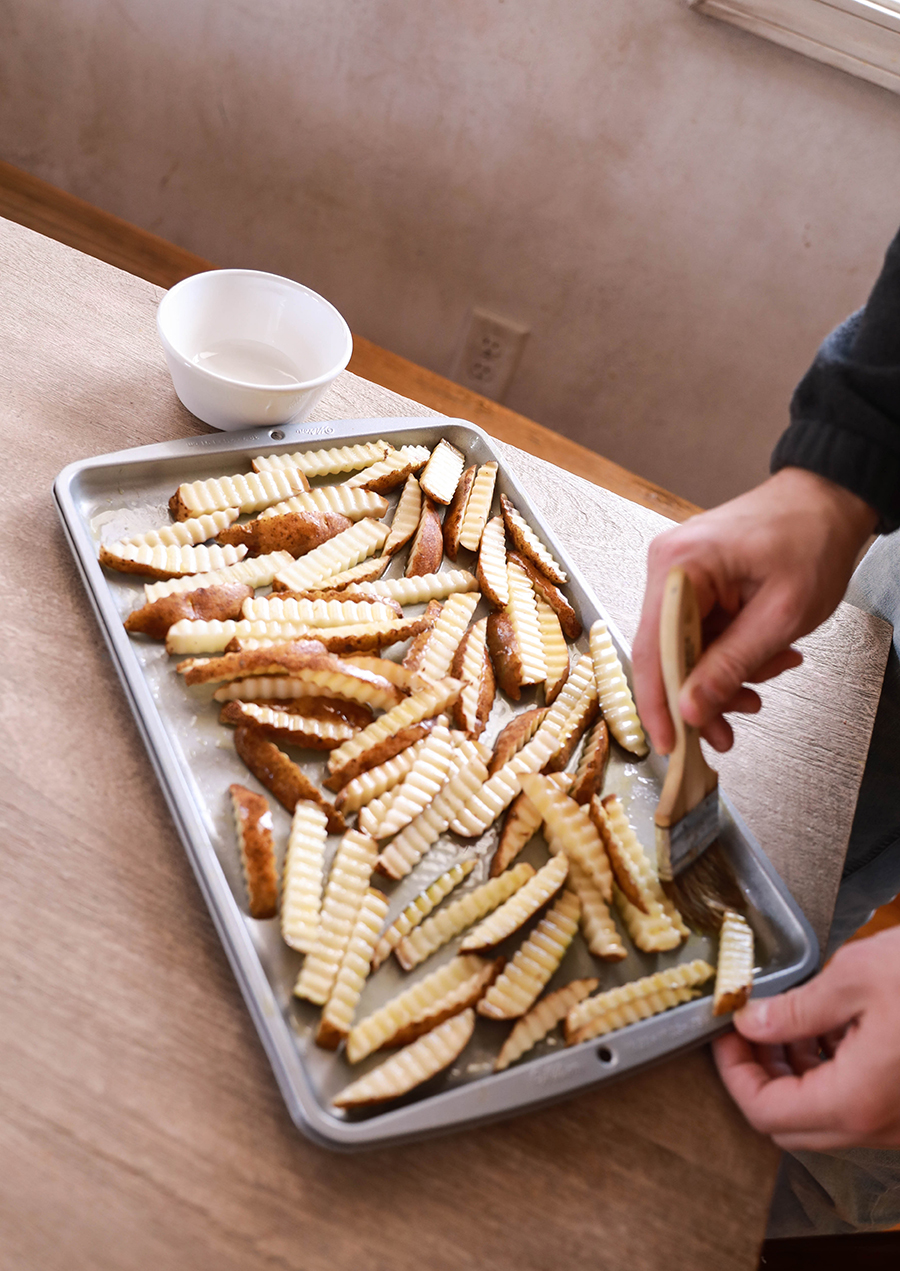 How to make potato crinkle french fries Cutter, crinkle cutter for waffle  fries