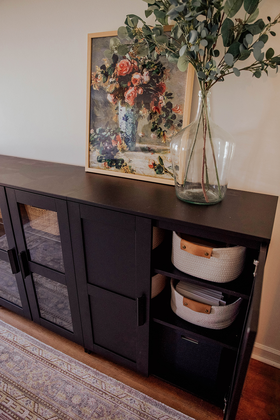 Playroom/Toy Storage: IKEA Brimnes Cabinets | In Honor Of ...