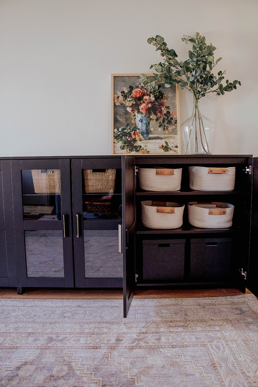 Playroom Toy Storage Ikea Brimnes Cabinets In Honor Of Design