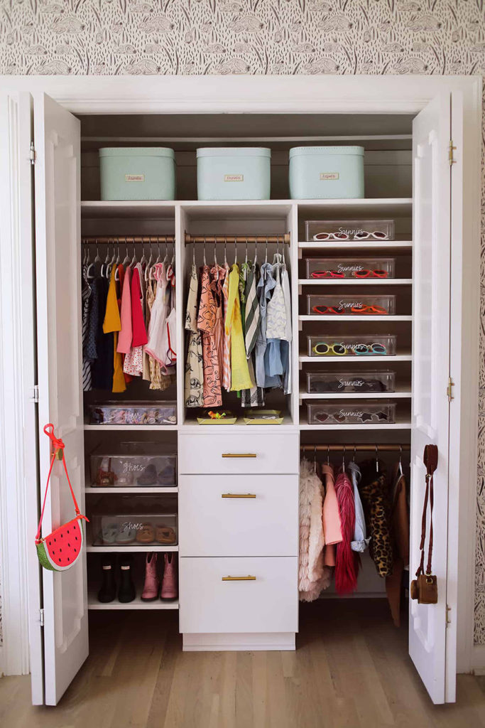 Kids' Closet Storage Ideas - In Honor Of Design