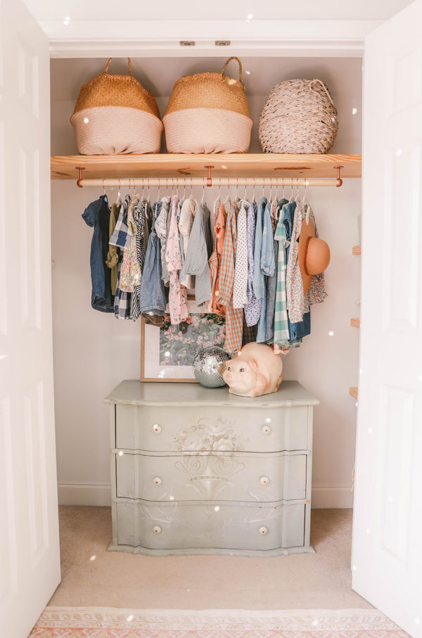 Girls Room Closet Makeover - In Honor Of Design