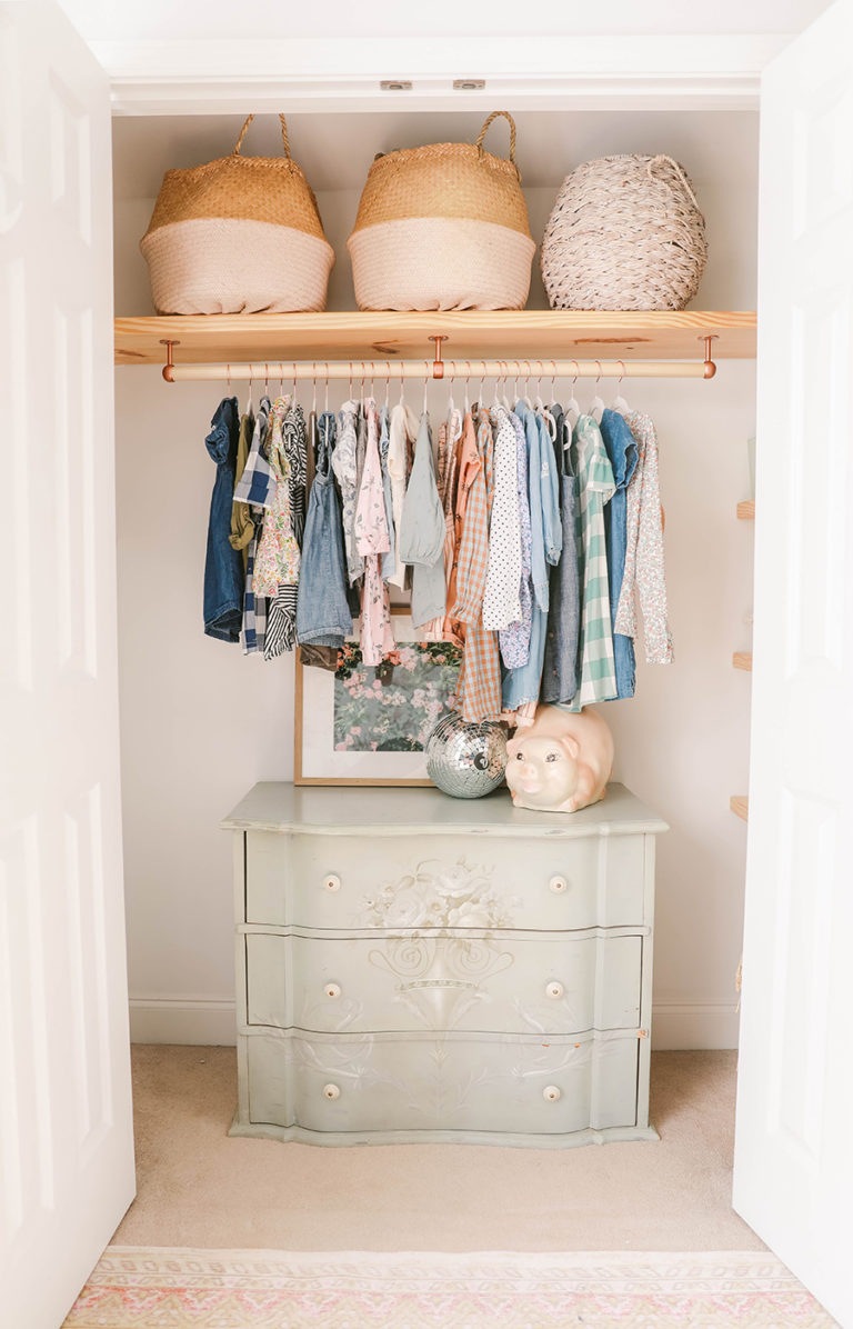 Girls Room Closet Makeover - In Honor Of Design