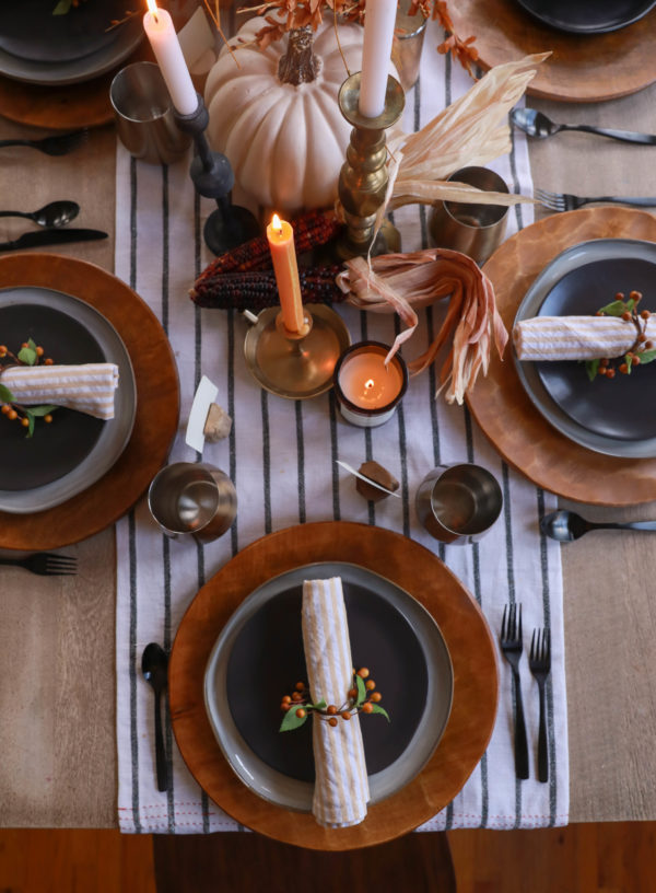 Autumn Table Setting Ideas - In Honor Of Design