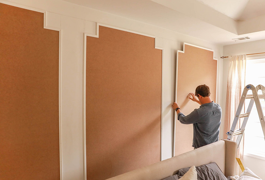 Diy Decorative Wall Panels In Honor Of Design - Full Wall Panel Molding