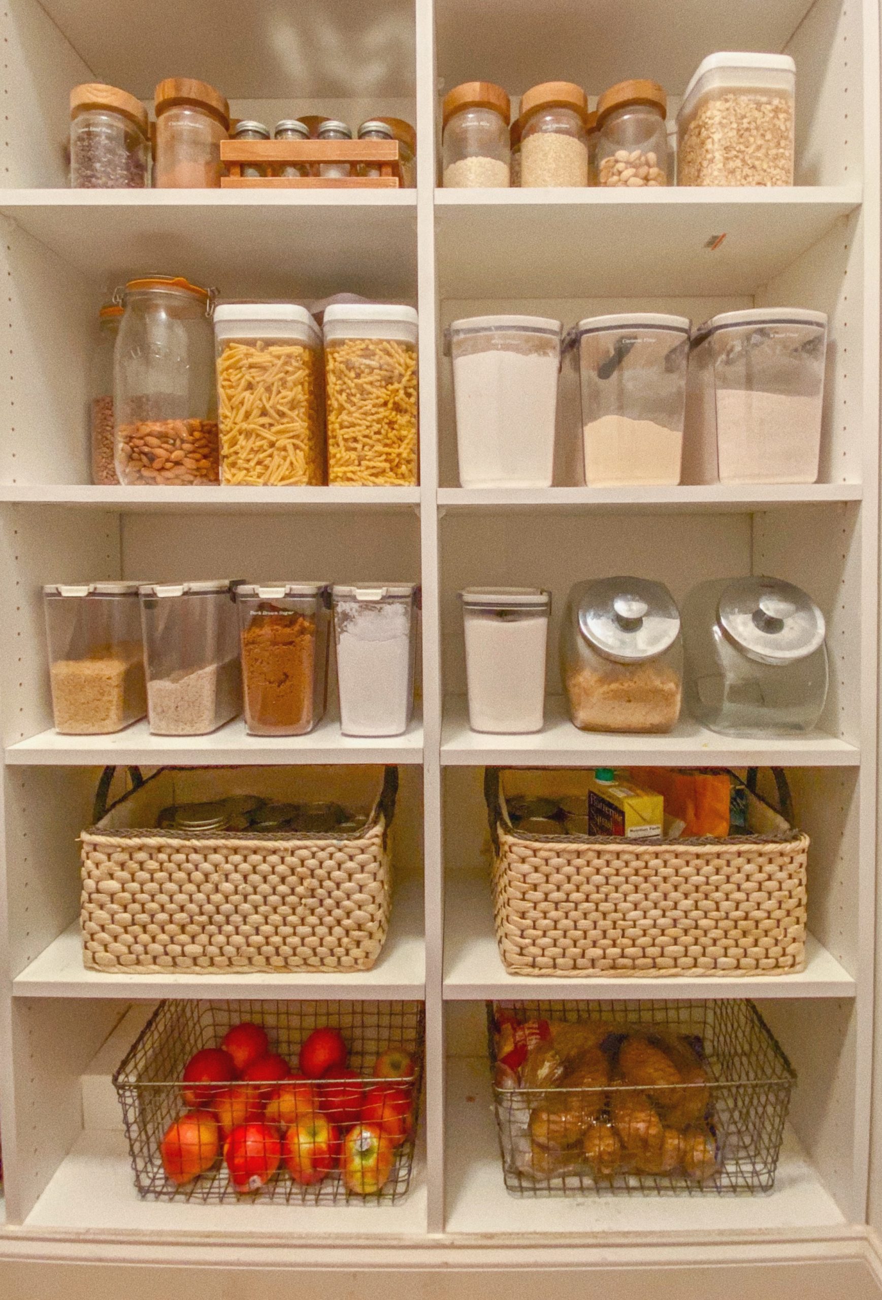 pantry storage and organization